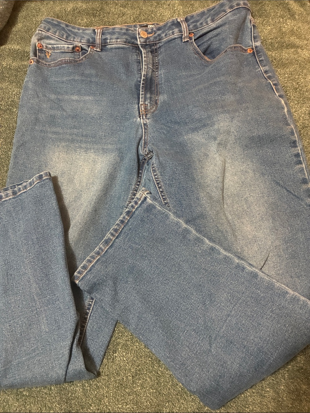 Frye Medium Blue Denim Jeans, 10